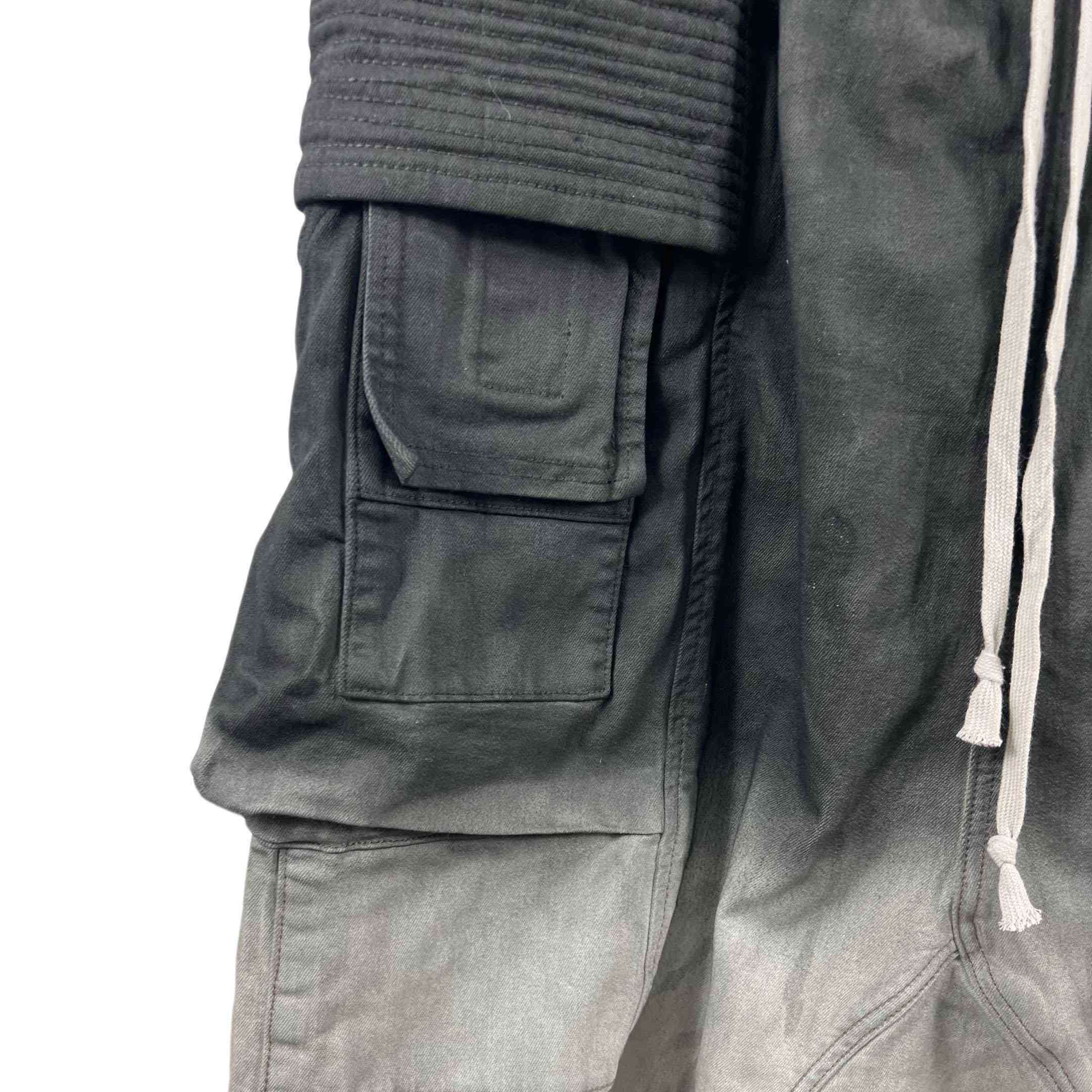 Rick Owens Creatch Degradé Cargo Shorts - PerfectKickZ