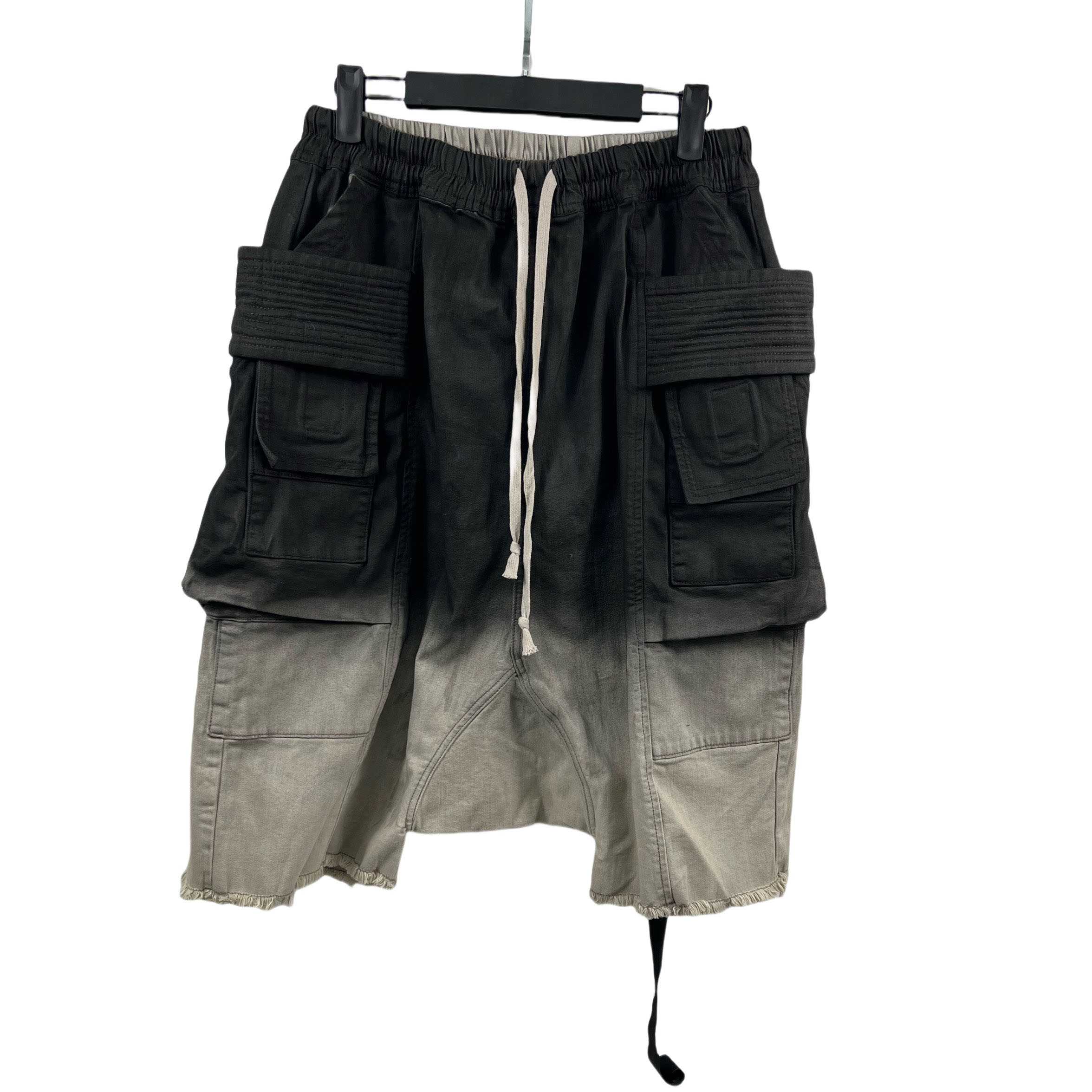 Rick Owens Creatch Degradé Cargo Shorts - PerfectKickZ