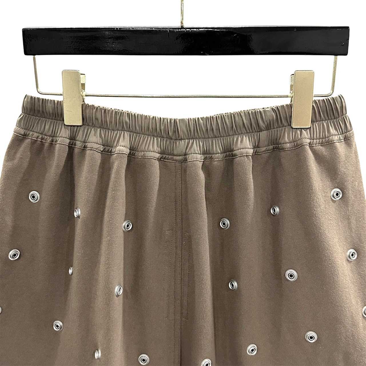Rick Owens DRKSHDW Embellished Cotton Shorts - PerfectKickZ