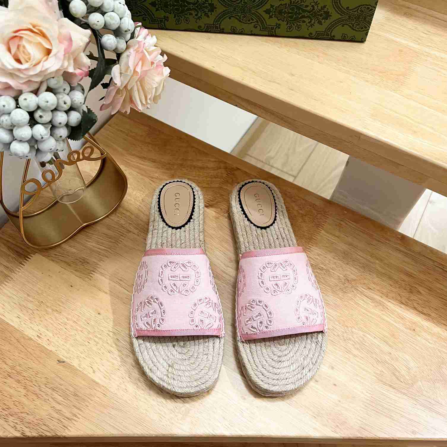 Gucci Women's Interlocking G Espadrille Sandal - PerfectKickZ