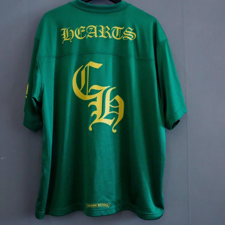 Chrome Hearts Warm Up Jersey Green - PerfectKickZ
