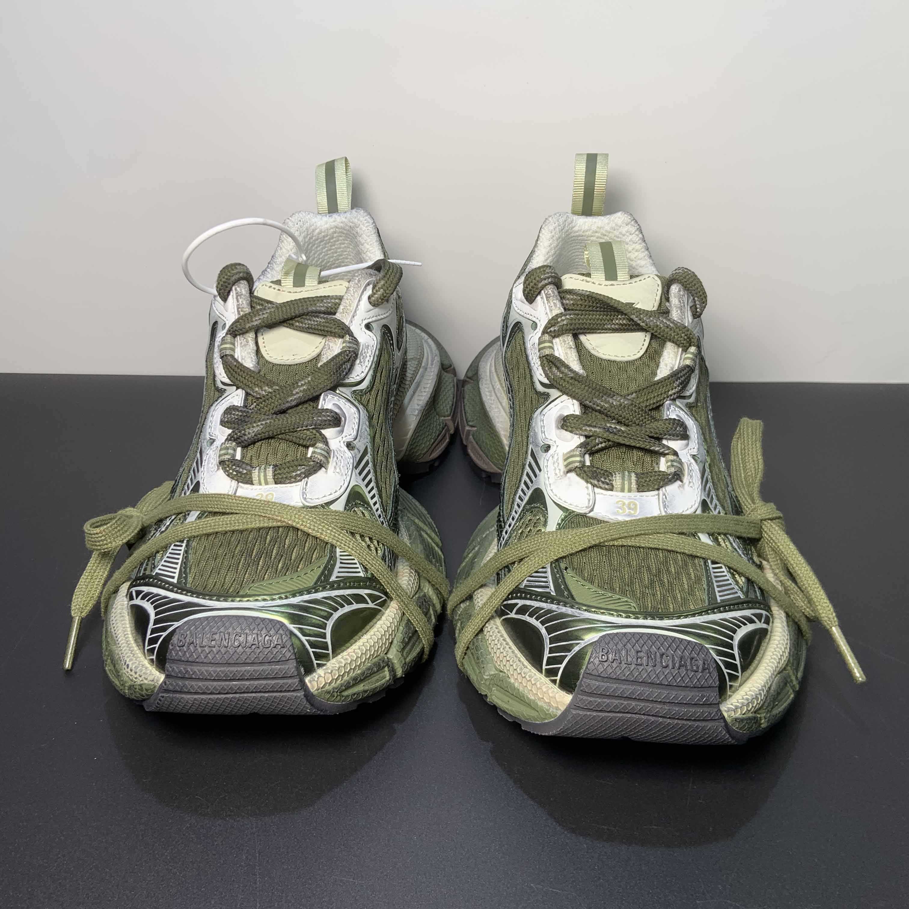 Balenciaga 3XL Sneaker In Dark Green - PerfectKickZ