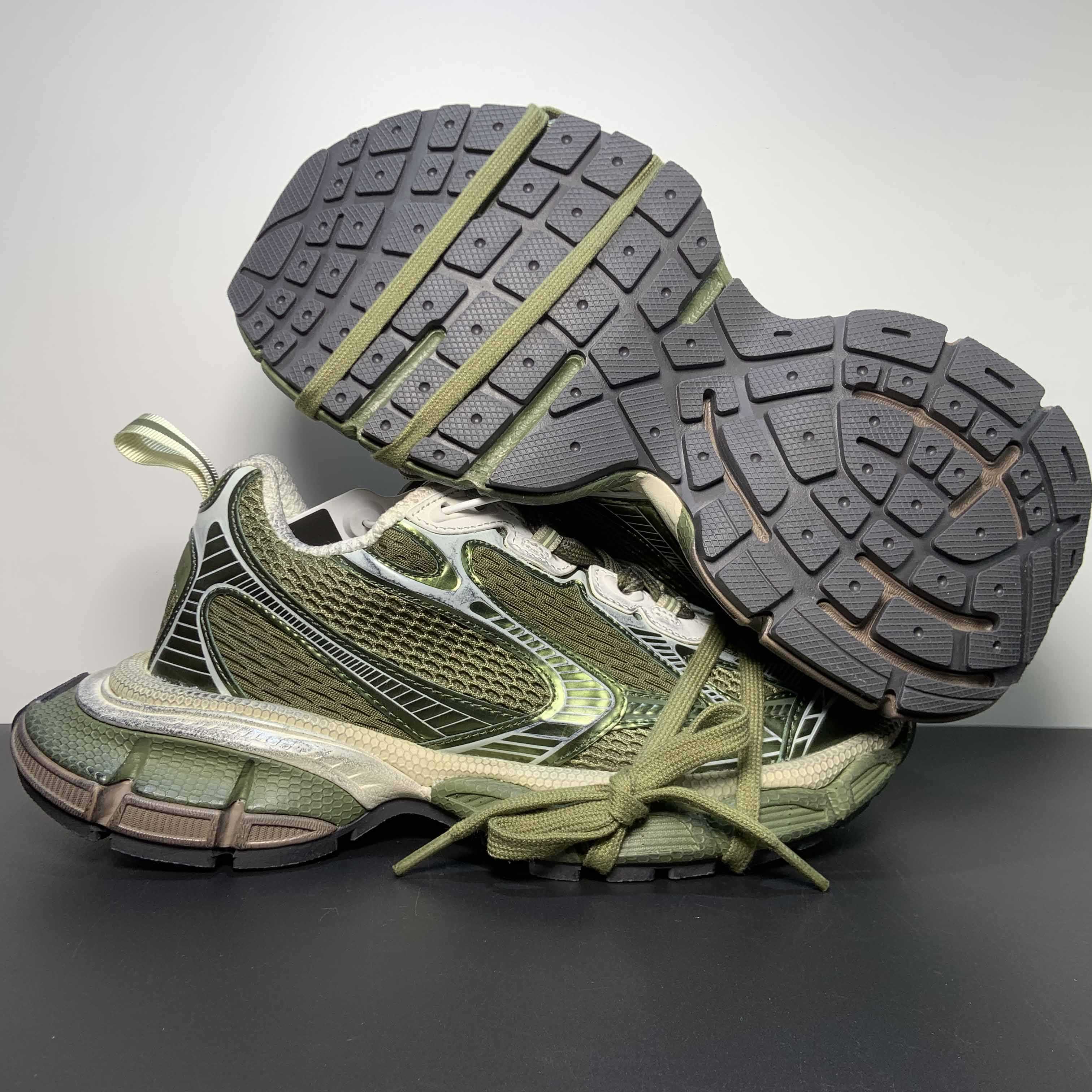 Balenciaga 3XL Sneaker In Dark Green - PerfectKickZ