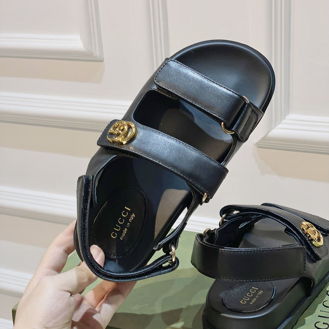 Gucci Women's Double G Sandal  - PerfectKickZ
