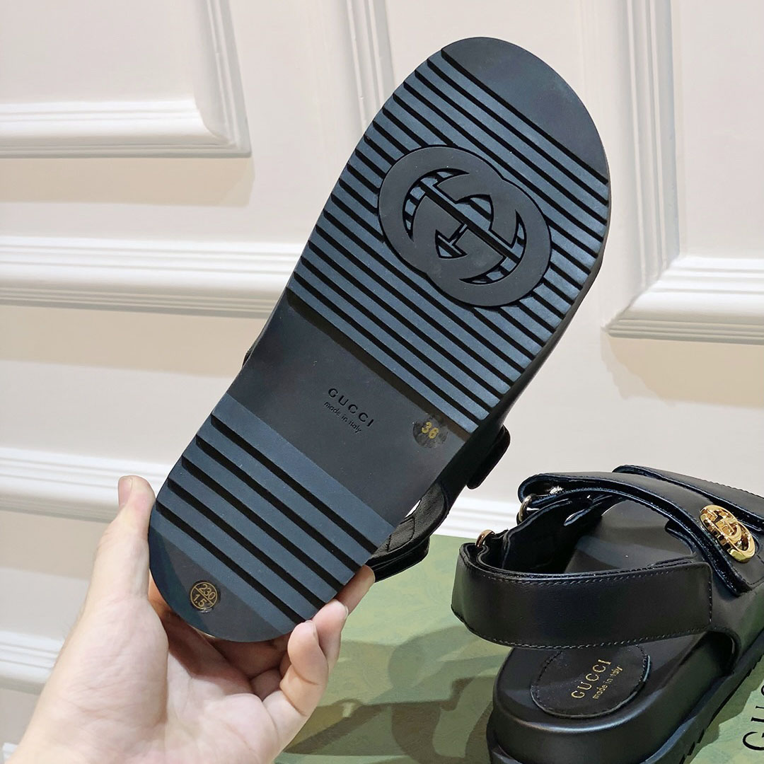 Gucci Women's Double G Sandal  - PerfectKickZ
