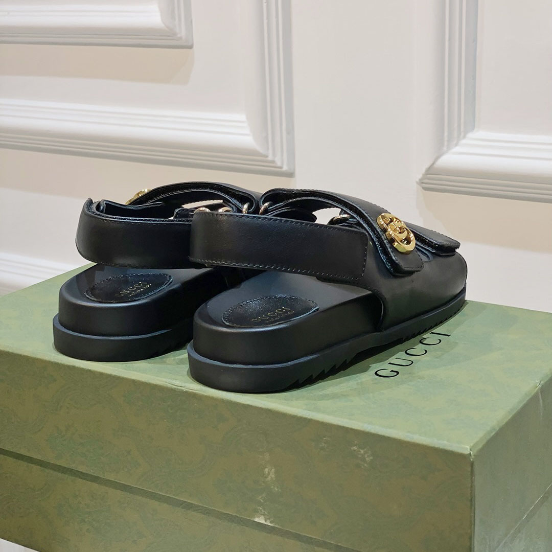 Gucci Women's Double G Sandal  - PerfectKickZ