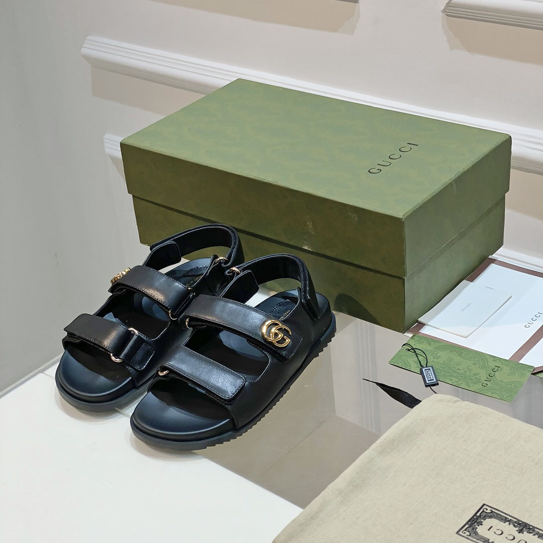 Gucci Women's Double G Sandal  - PerfectKickZ