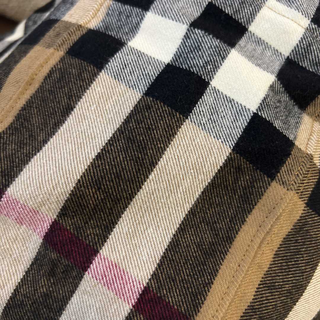 Burberry Check Trim Cotton Blend Hoodie - PerfectKickZ