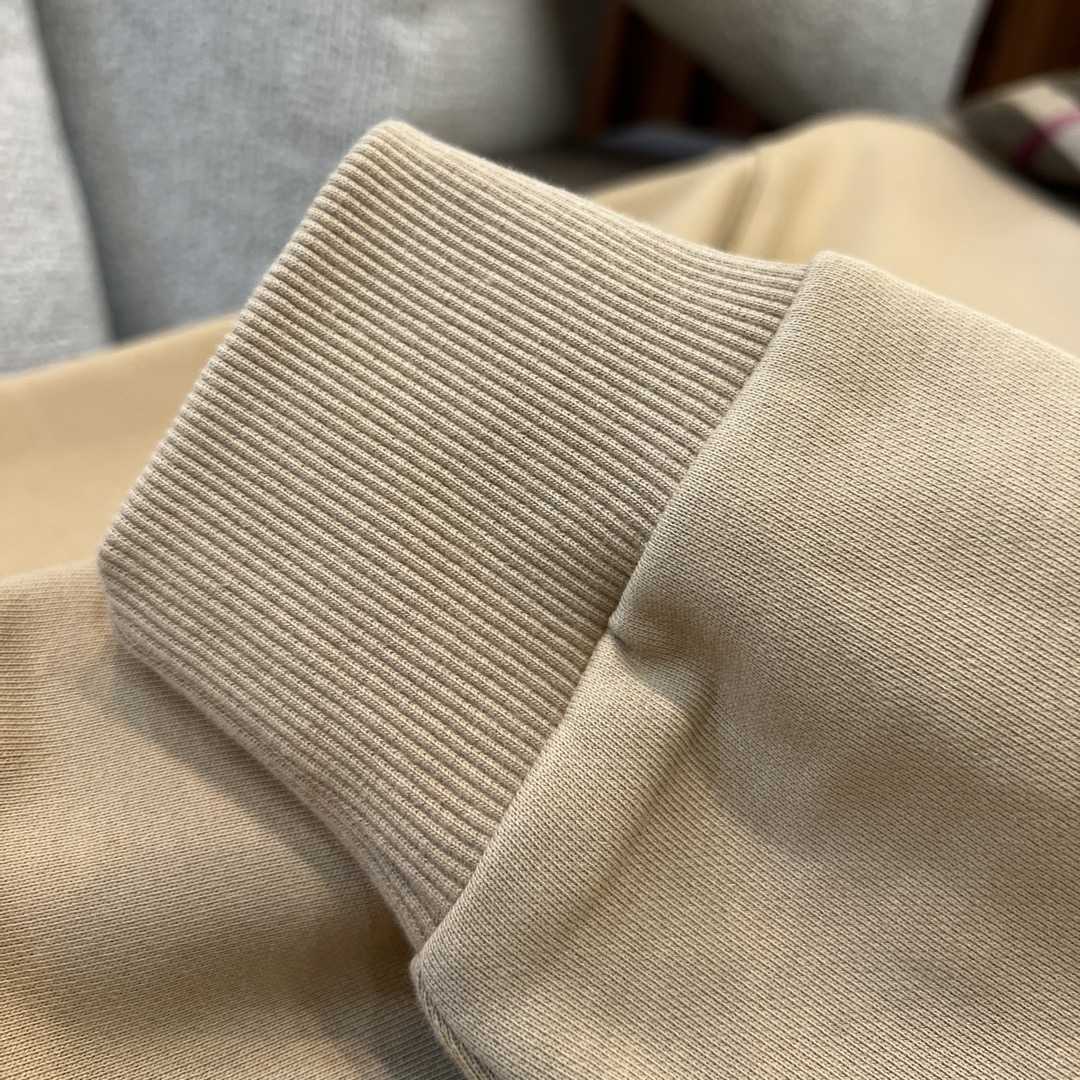 Burberry Check Trim Cotton Blend Hoodie - PerfectKickZ