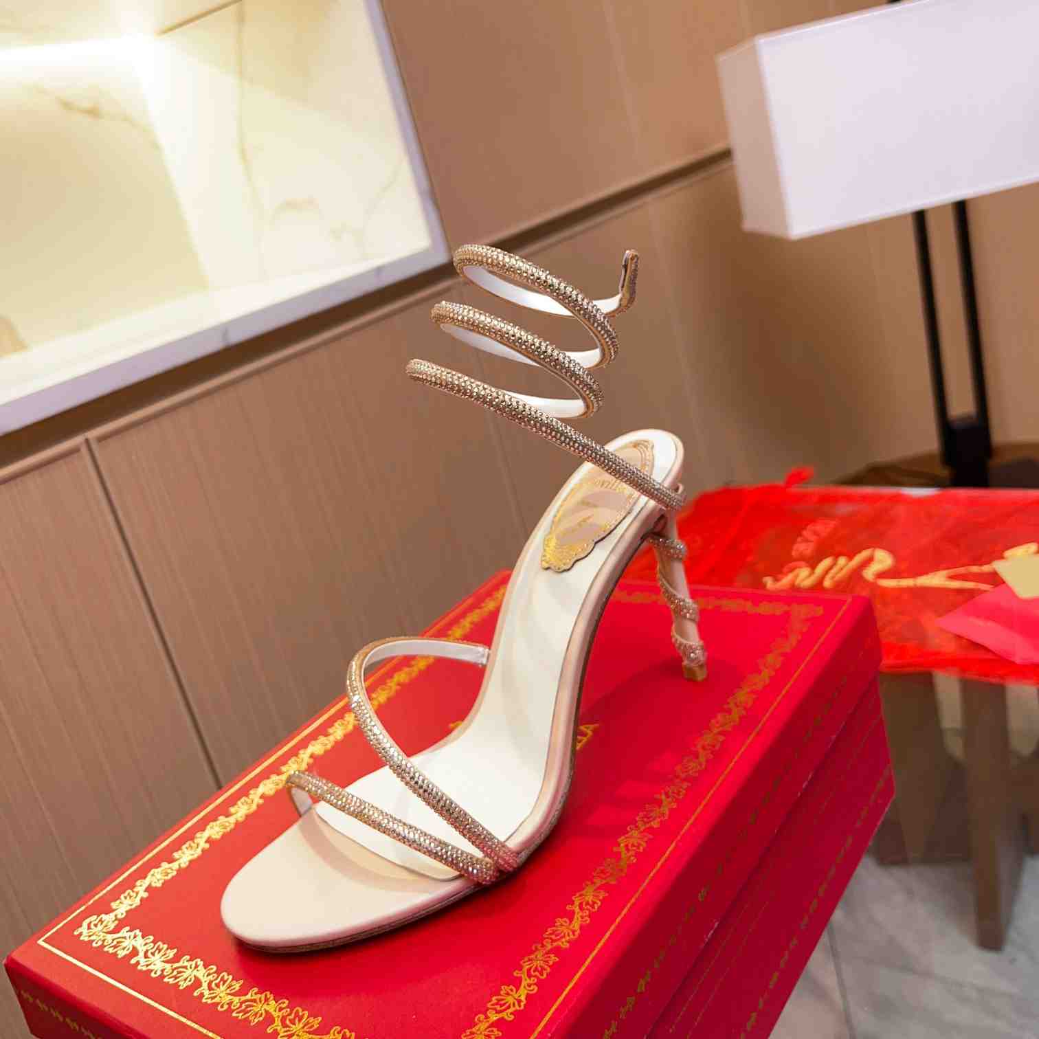 Rene Caovilla Margot 95mm sandals - PerfectKickZ