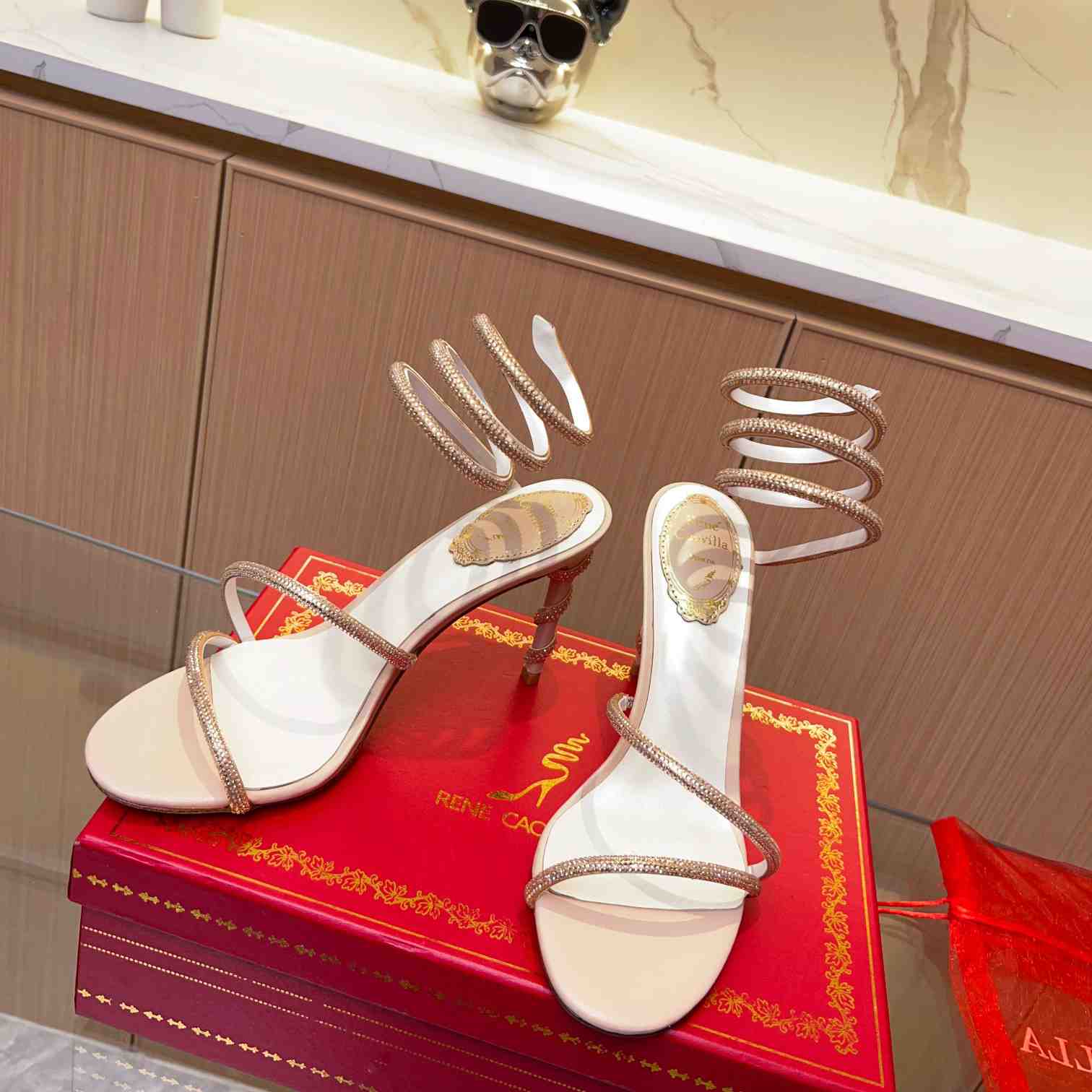 Rene Caovilla Margot 95mm sandals - PerfectKickZ
