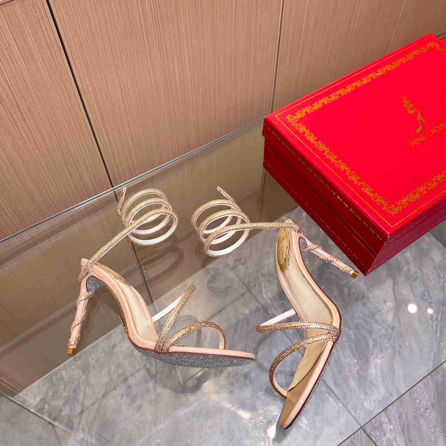 Rene Caovilla Margot 95mm sandals - PerfectKickZ