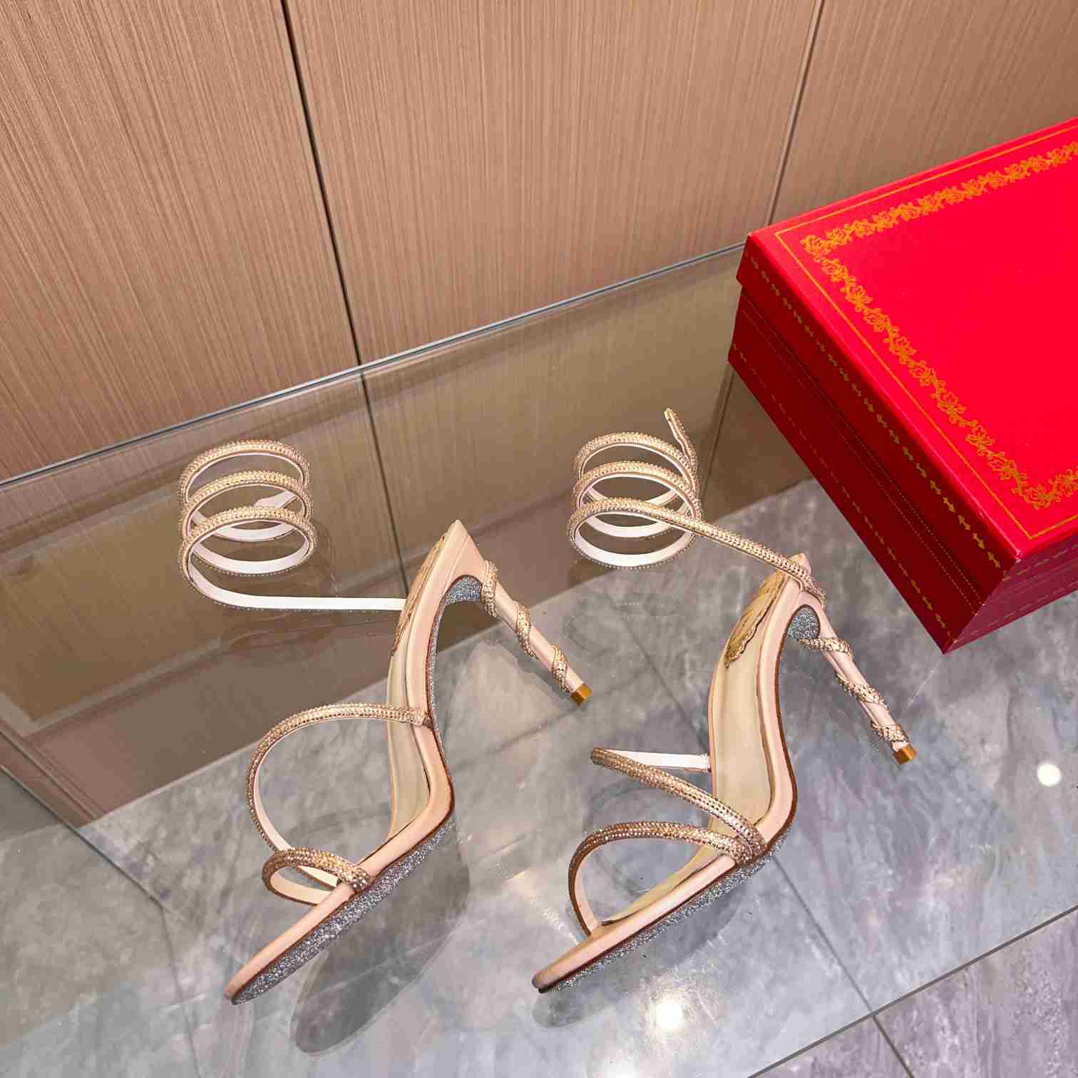 Rene Caovilla Margot 95mm sandals - PerfectKickZ