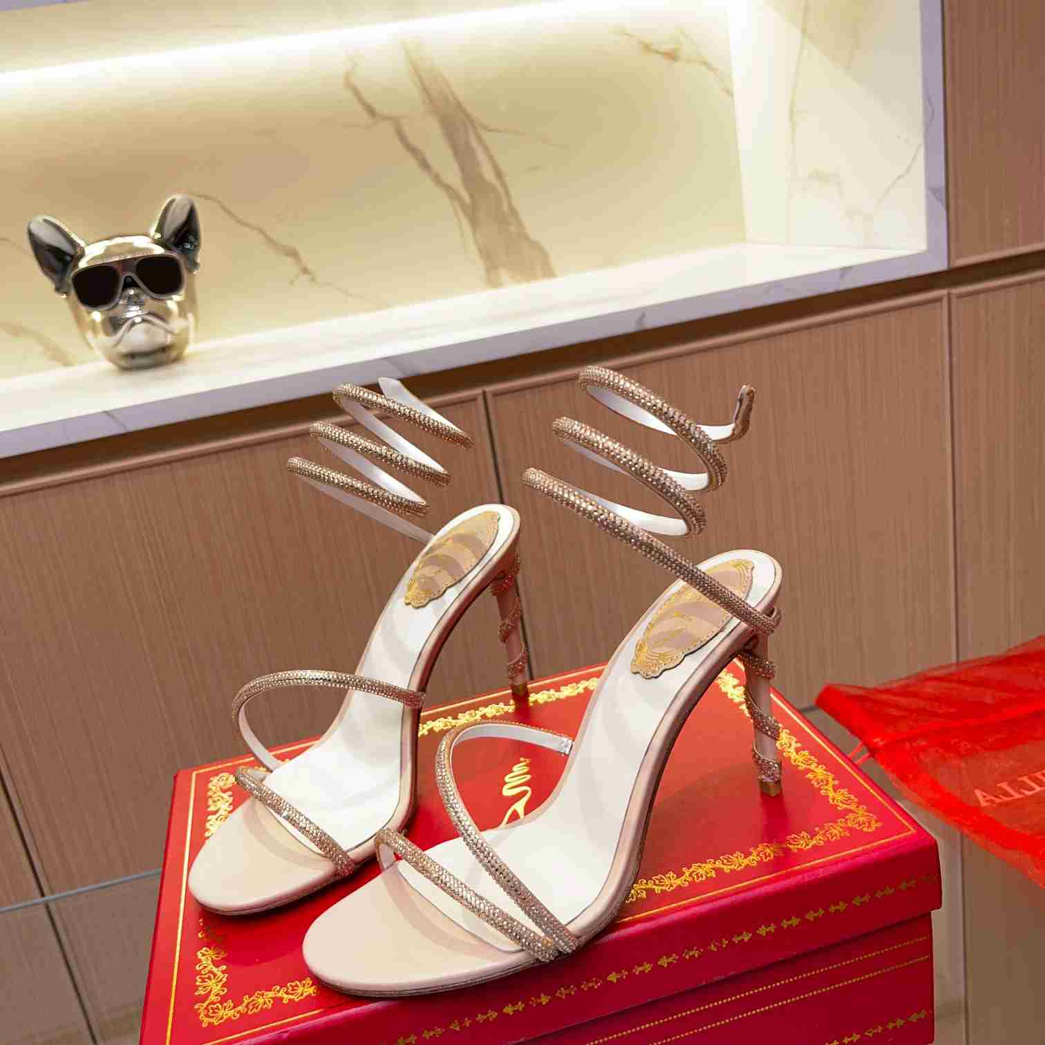 Rene Caovilla Margot 95mm sandals - PerfectKickZ