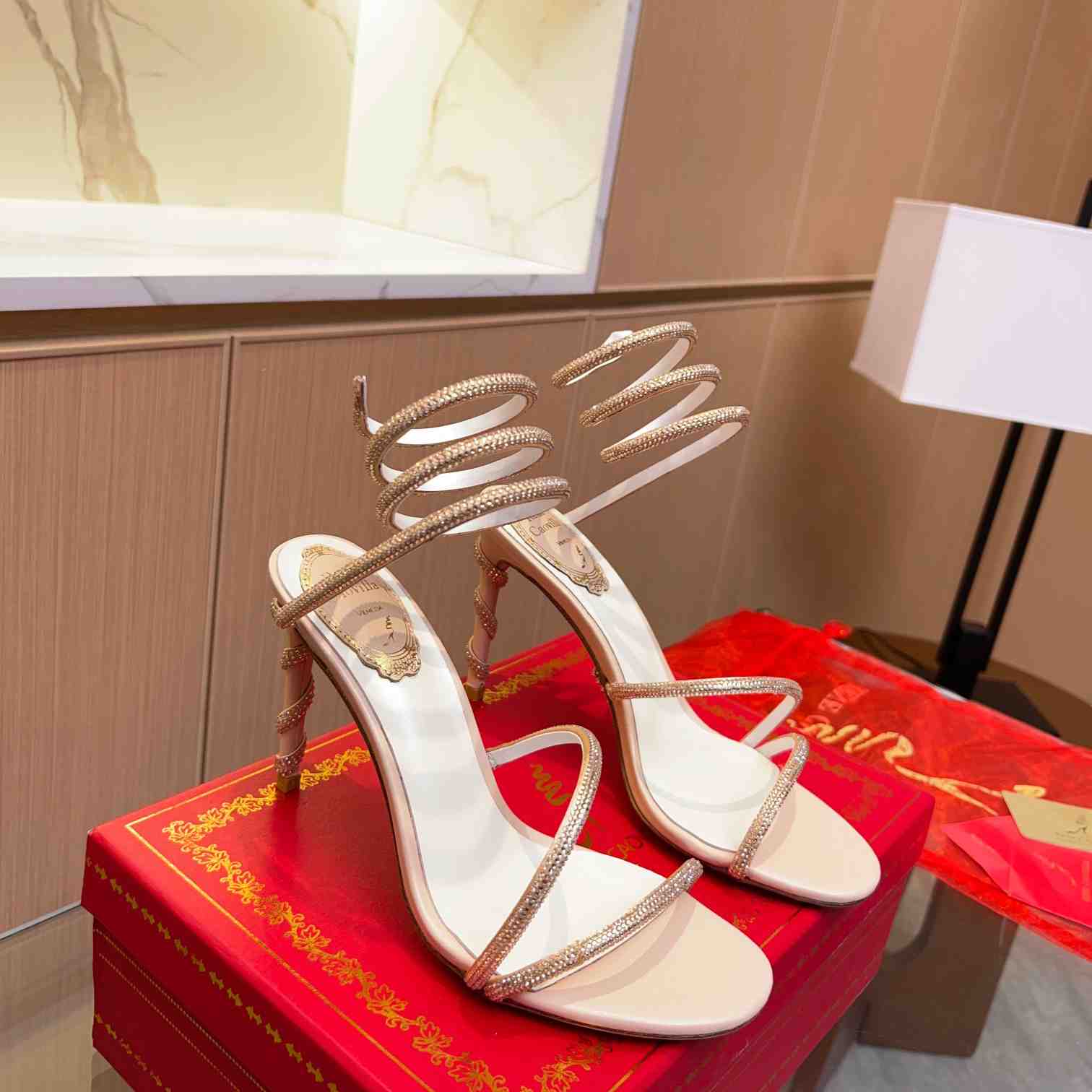 Rene Caovilla Margot 95mm sandals - PerfectKickZ