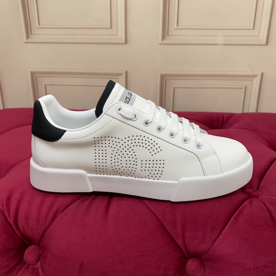 Dolce & Gabbana Calfskin Portofino sneakers   - PerfectKickZ