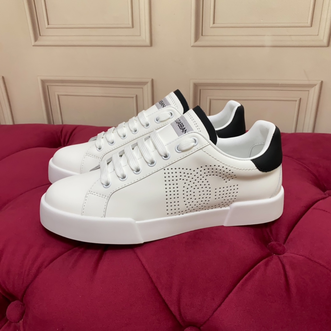 Dolce & Gabbana Calfskin Portofino sneakers   - PerfectKickZ