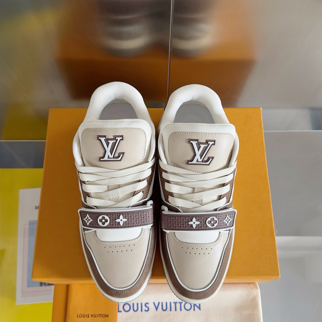 Louis Vuitton LV Trainer Sneaker   - PerfectKickZ
