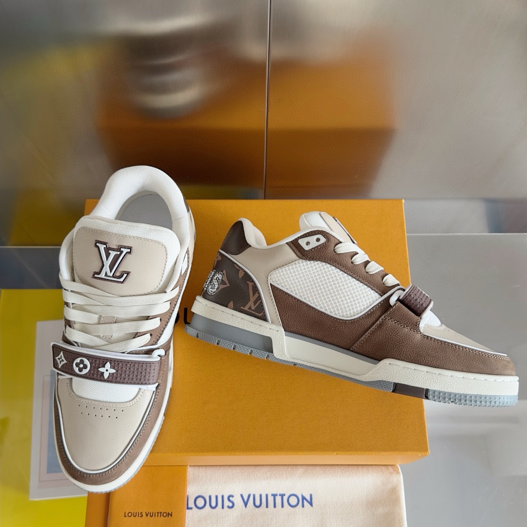 Louis Vuitton LV Trainer Sneaker   - PerfectKickZ