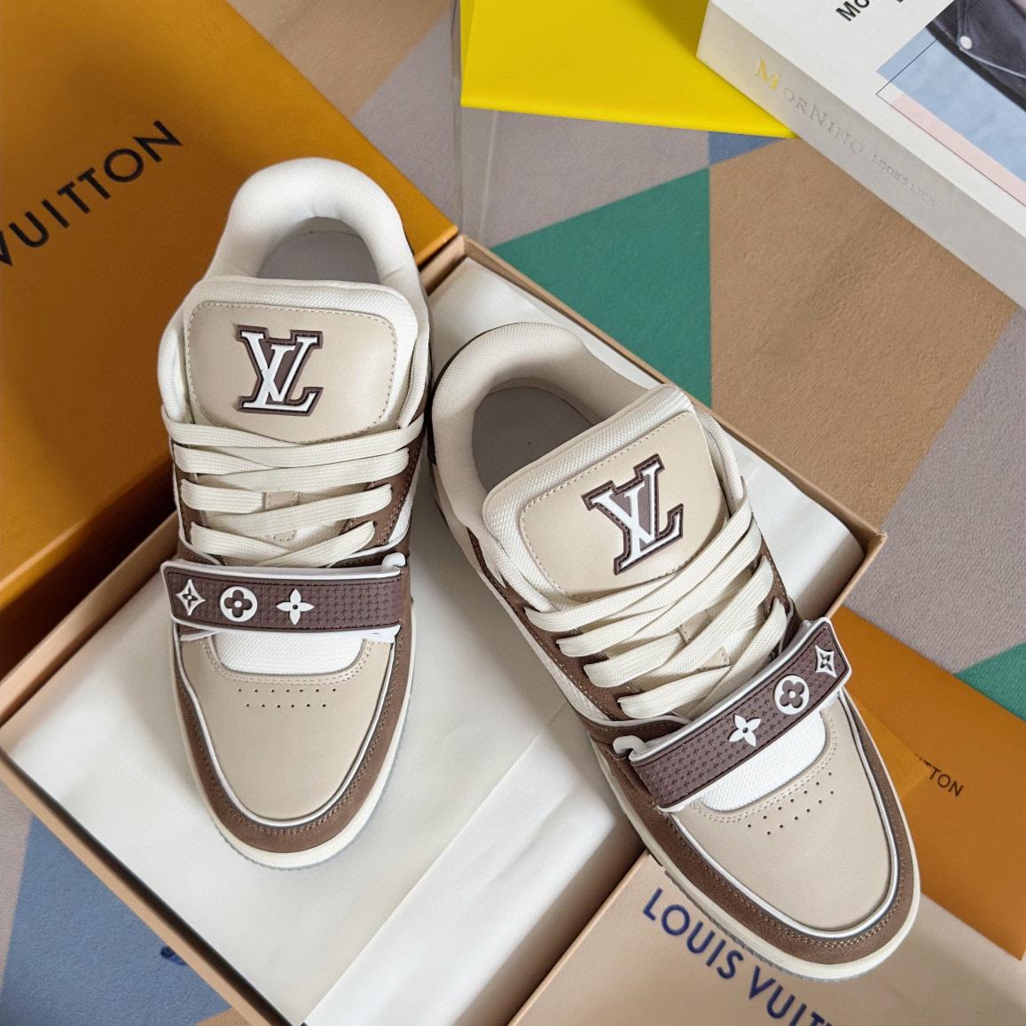 Louis Vuitton LV Trainer Sneaker   - PerfectKickZ