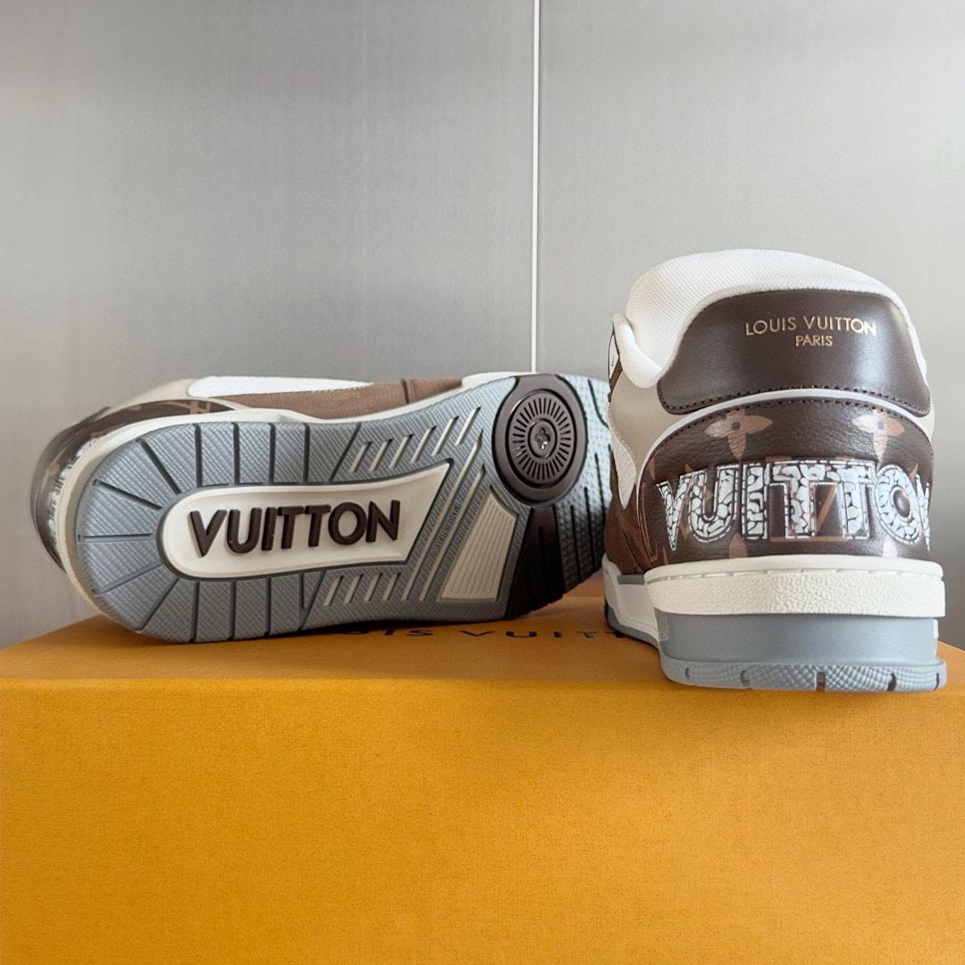 Louis Vuitton LV Trainer Sneaker   - PerfectKickZ