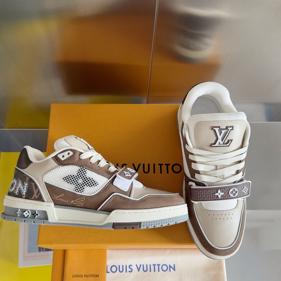 Louis Vuitton LV Trainer Sneaker   - PerfectKickZ