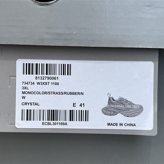 Balenciaga 3XL Sneaker In Light Grey - PerfectKickZ