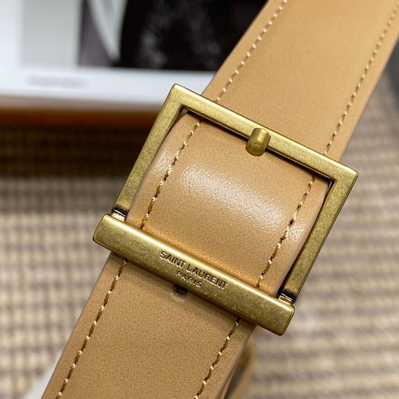Saint Laurent LE 5 À 7 Small Supple In Canvas And Smooth Leather - PerfectKickZ