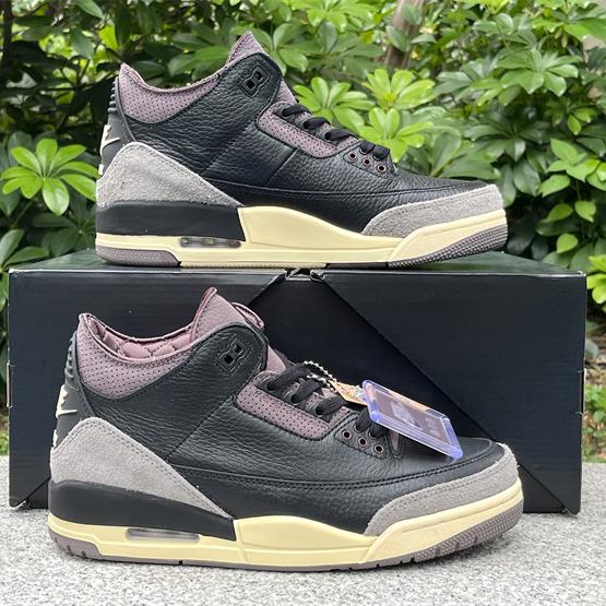 A Ma Manière x Air Jordan 3 “Black” Basketball Shoes      FZ4811-001 - PerfectKickZ