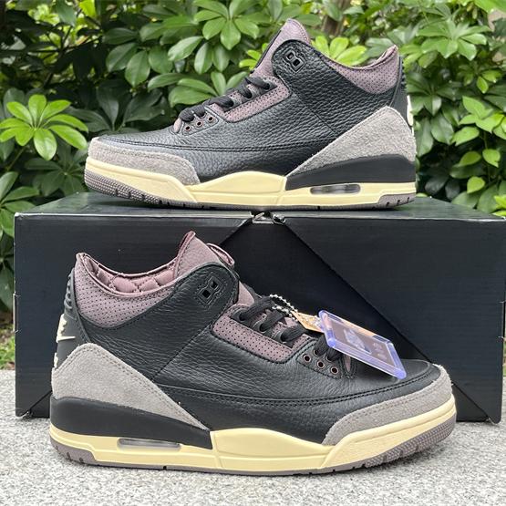 A Ma Manière x Air Jordan 3 “Black” Basketball Shoes      FZ4811-001 - PerfectKickZ
