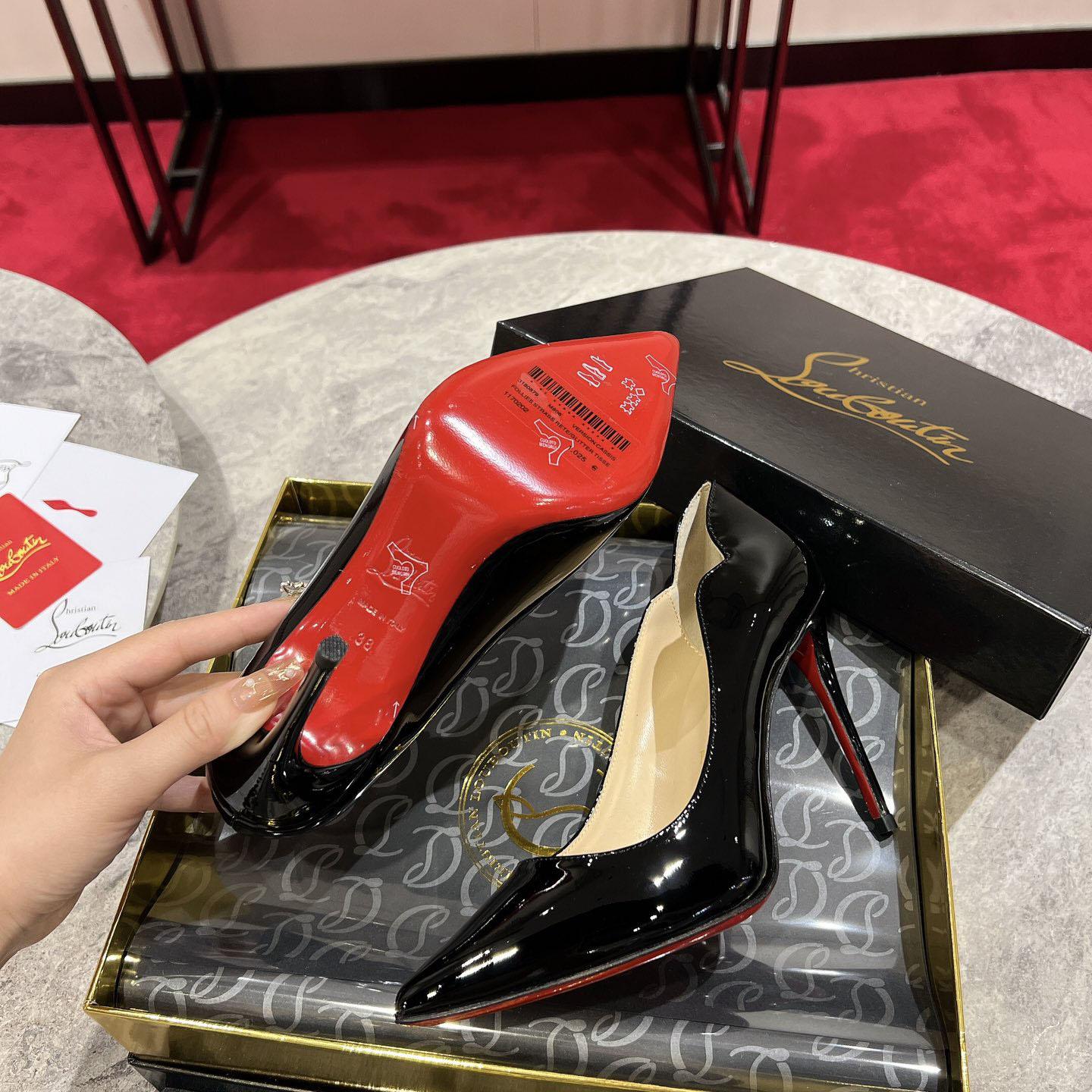 Christian Louboutin Hot Chick 100mm Pumps - PerfectKickZ