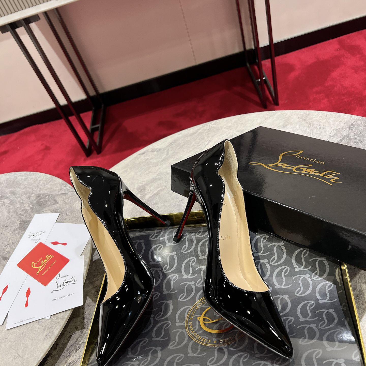Christian Louboutin Hot Chick 100mm Pumps - PerfectKickZ
