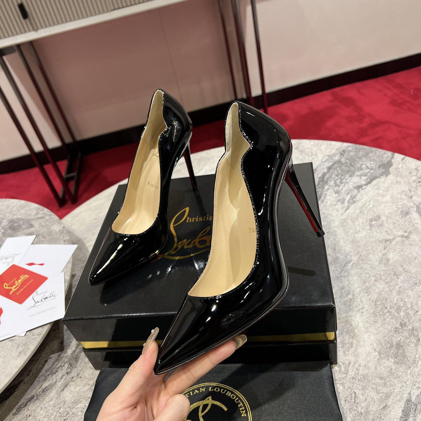 Christian Louboutin Hot Chick 100mm Pumps - PerfectKickZ