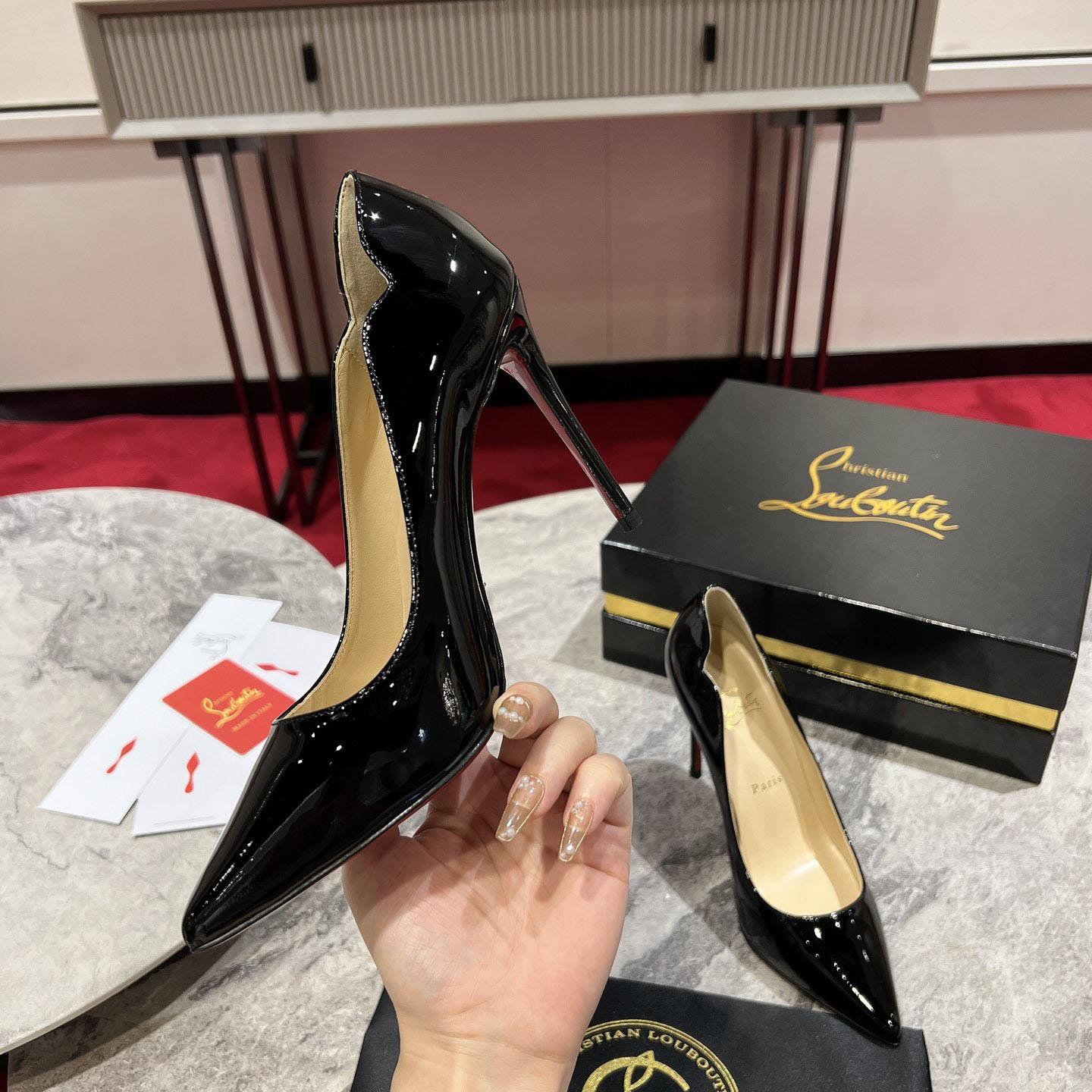 Christian Louboutin Hot Chick 100mm Pumps - PerfectKickZ