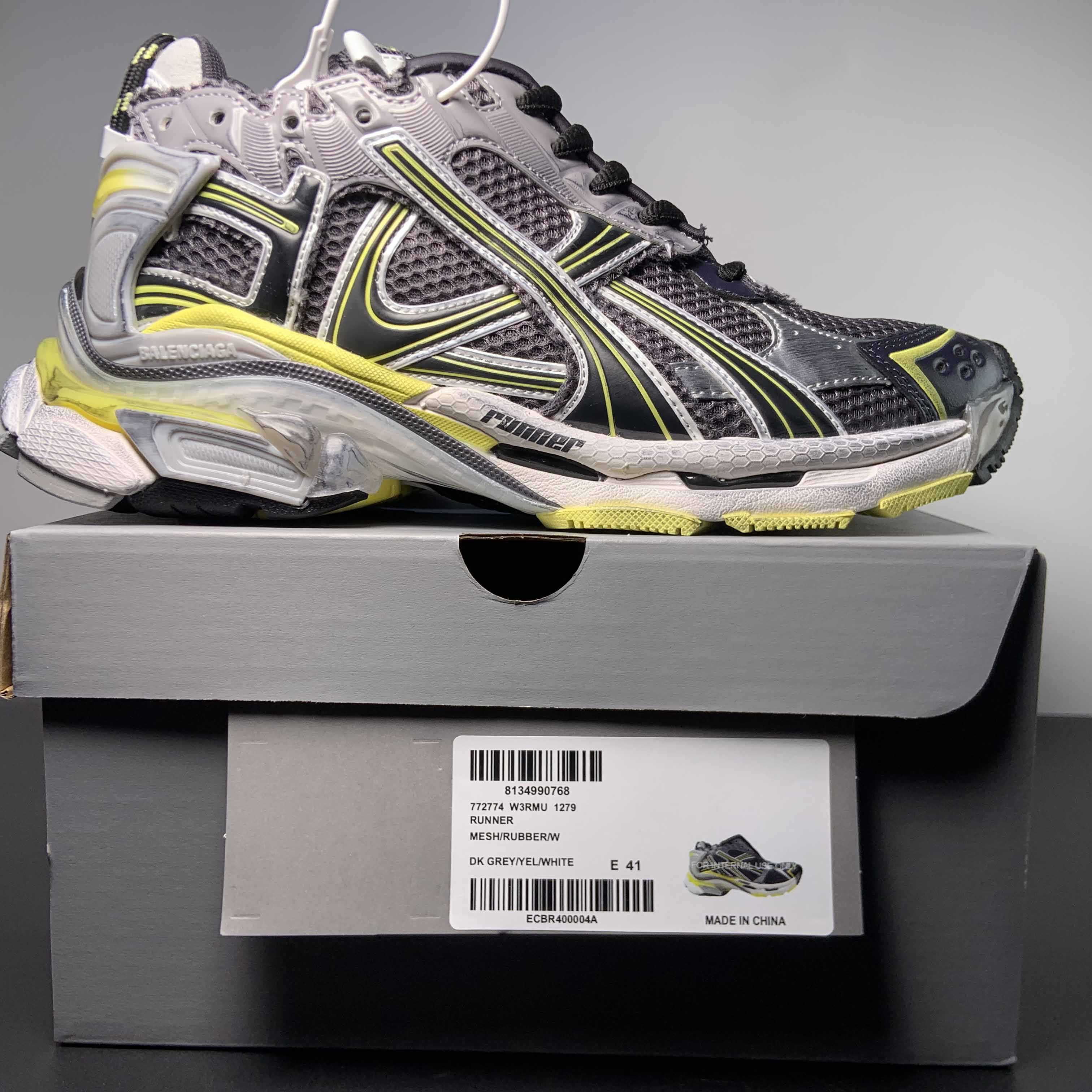 Balenciaga Runner Sneaker In Grey - PerfectKickZ