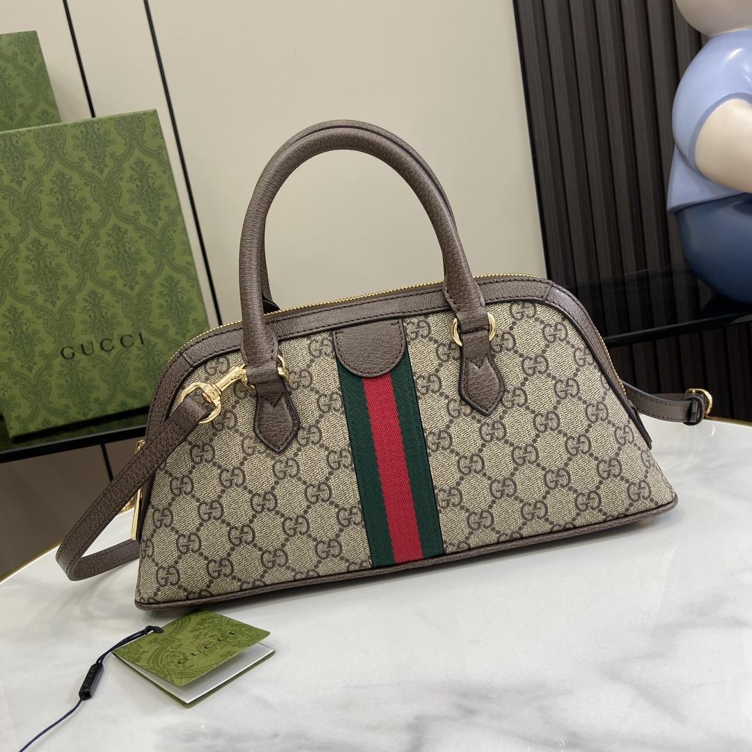 Gucci Ophidia Small Top Handle Bag - PerfectKickZ