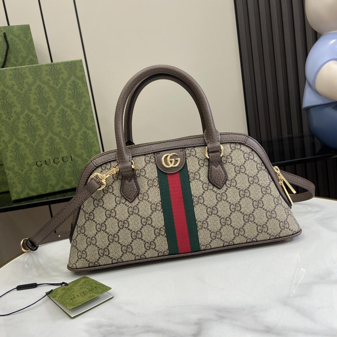Gucci Ophidia Small Top Handle Bag - PerfectKickZ