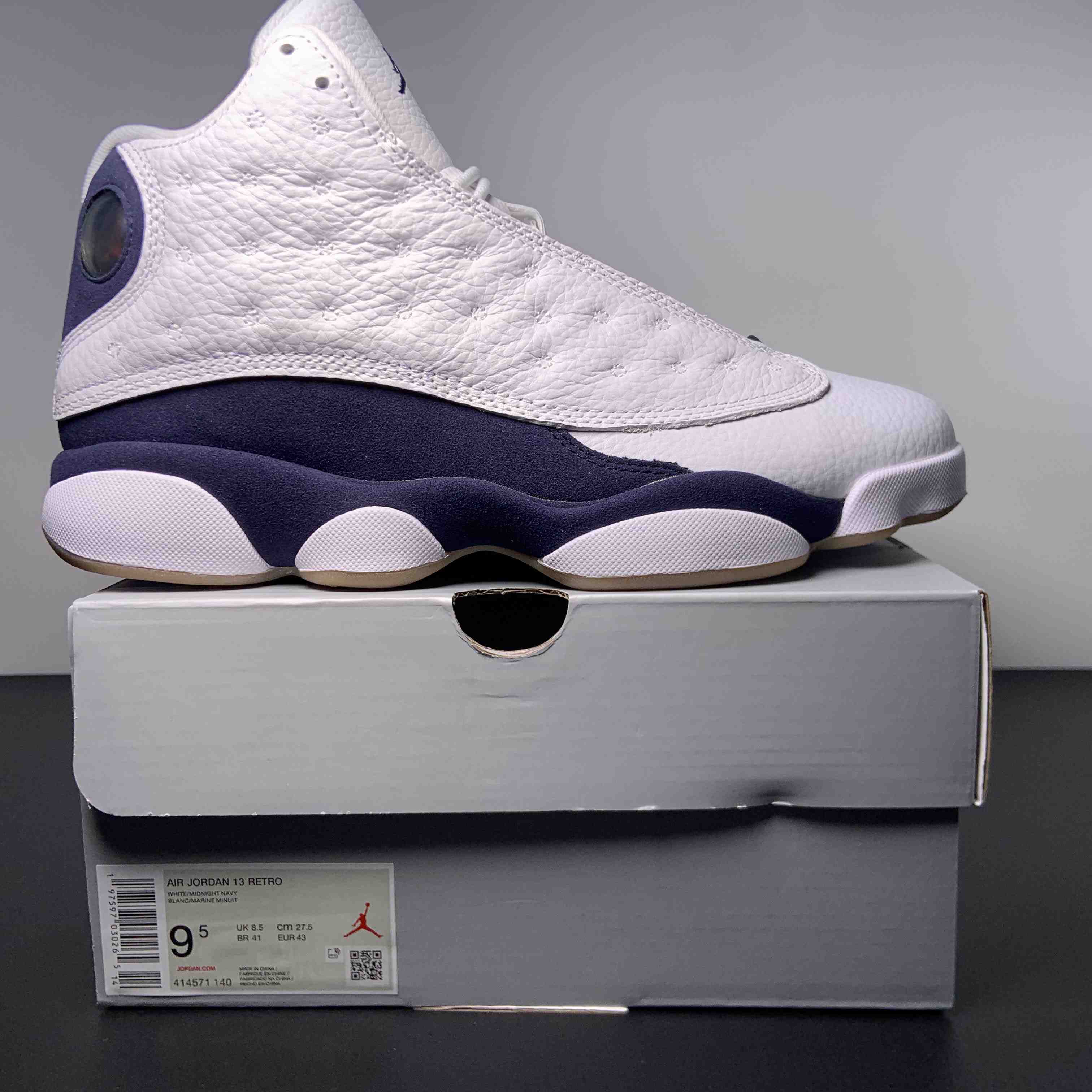 Air Jordan 13 “Midnight Navy Sneakers     414571-140 - PerfectKickZ