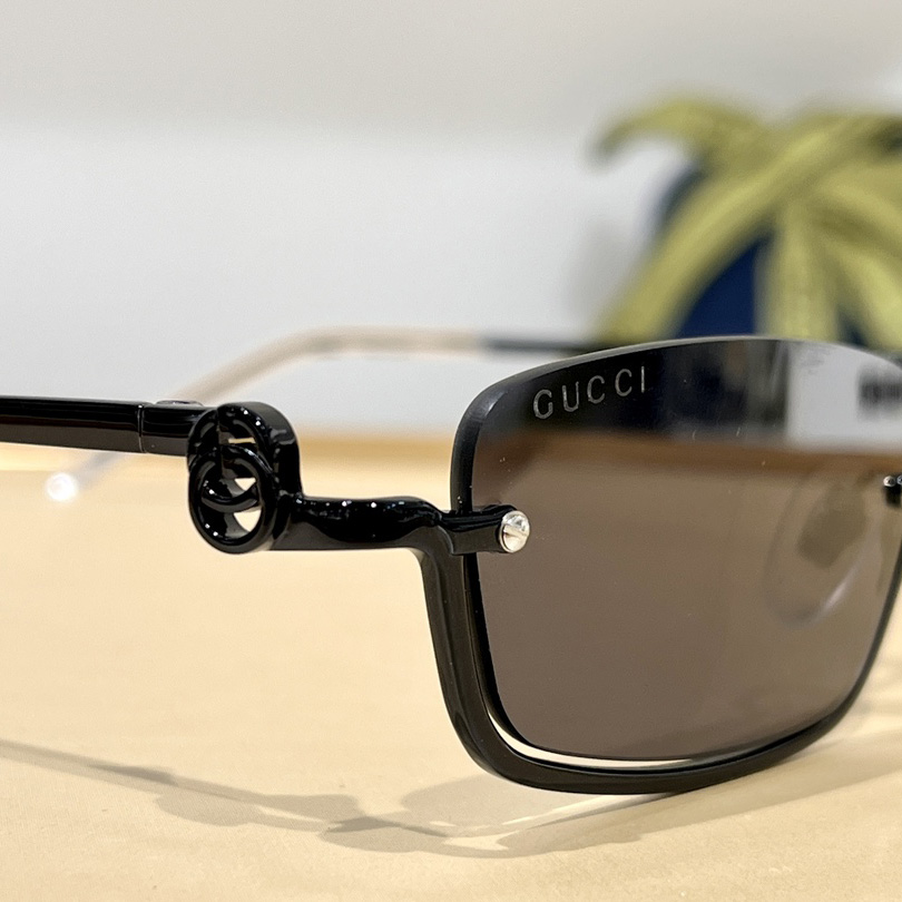 Gucci Rectangular Frame Sunglasses  GG1278S - PerfectKickZ