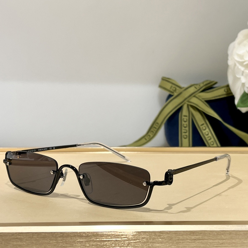 Gucci Rectangular Frame Sunglasses  GG1278S - PerfectKickZ