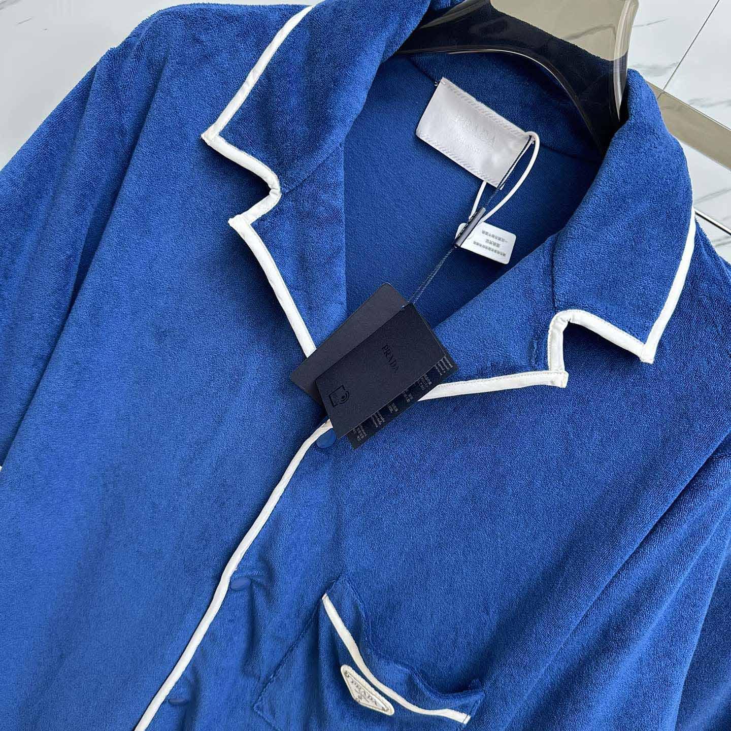 Prada Cotton Bowling Shirt & Shorts - PerfectKickZ