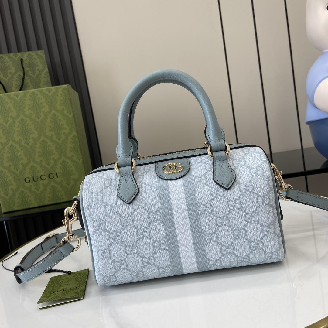 Gucci Ophidia GG Mini Top Handle Bag - PerfectKickZ