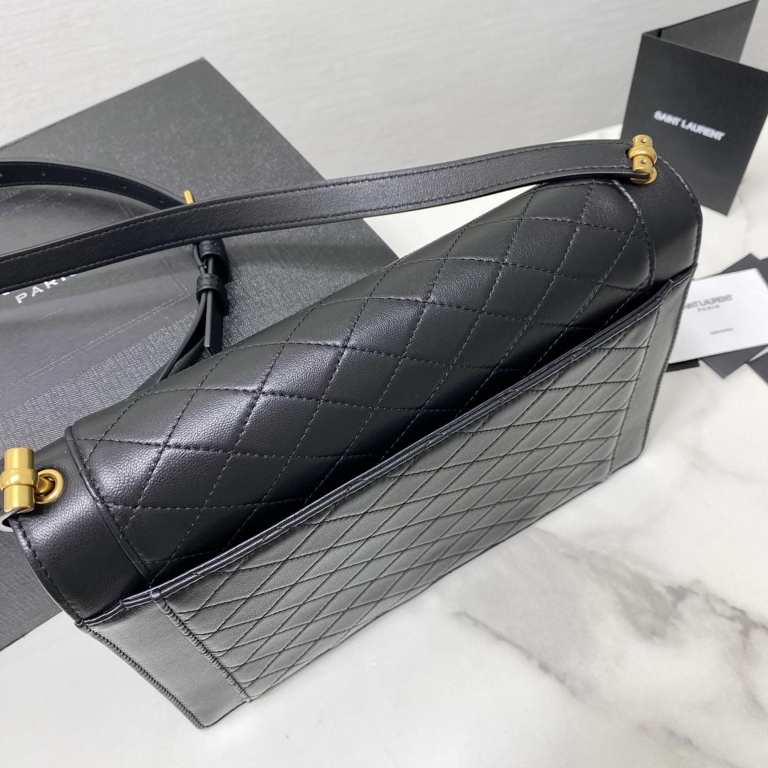 Saint Laurent Leather Crossbody Bag  ( 26x18x5cm) - PerfectKickZ