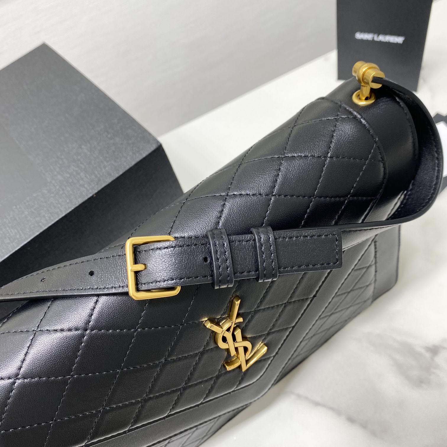 Saint Laurent Leather Crossbody Bag  ( 26x18x5cm) - PerfectKickZ
