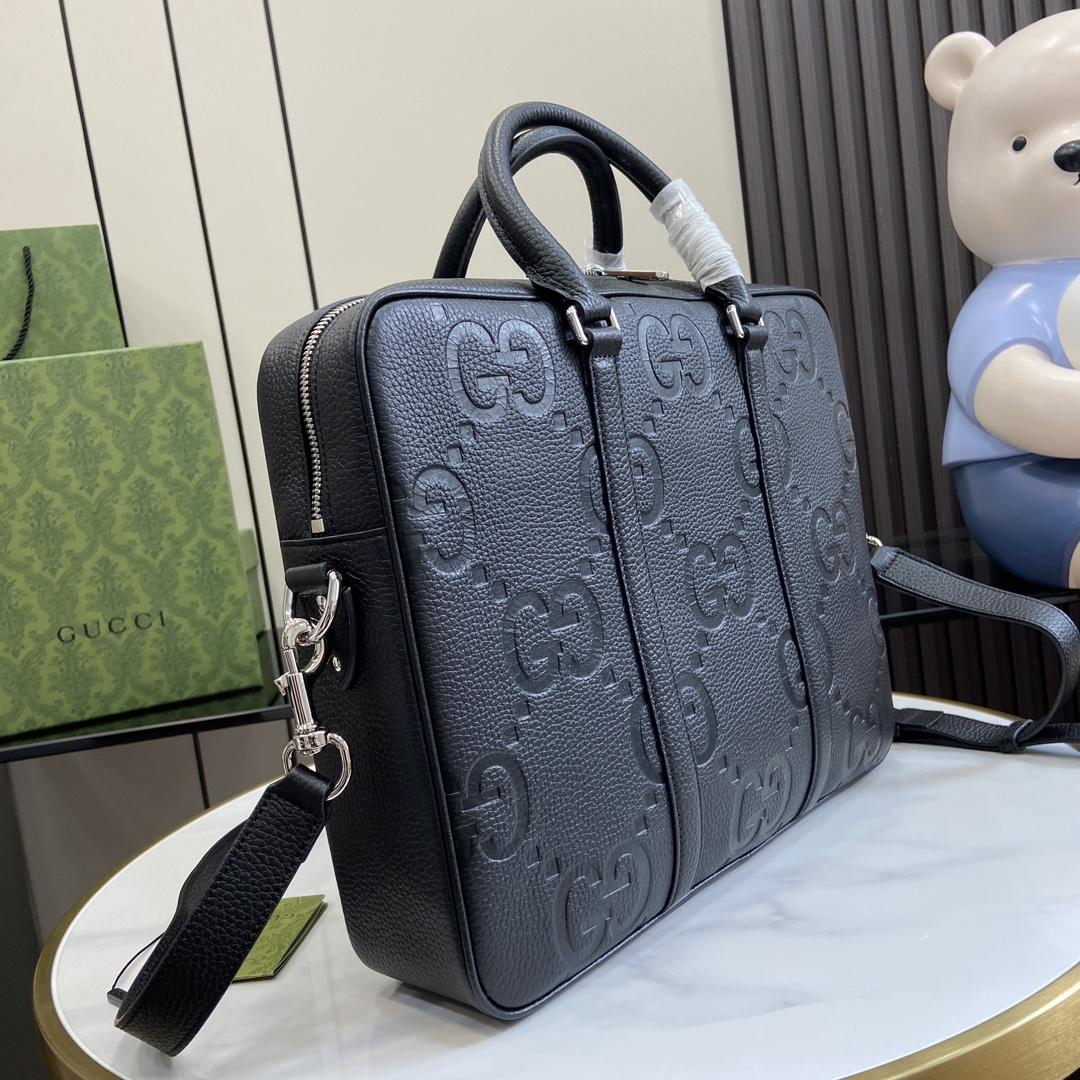 Gucci Jumbo GG Briefcase - PerfectKickZ