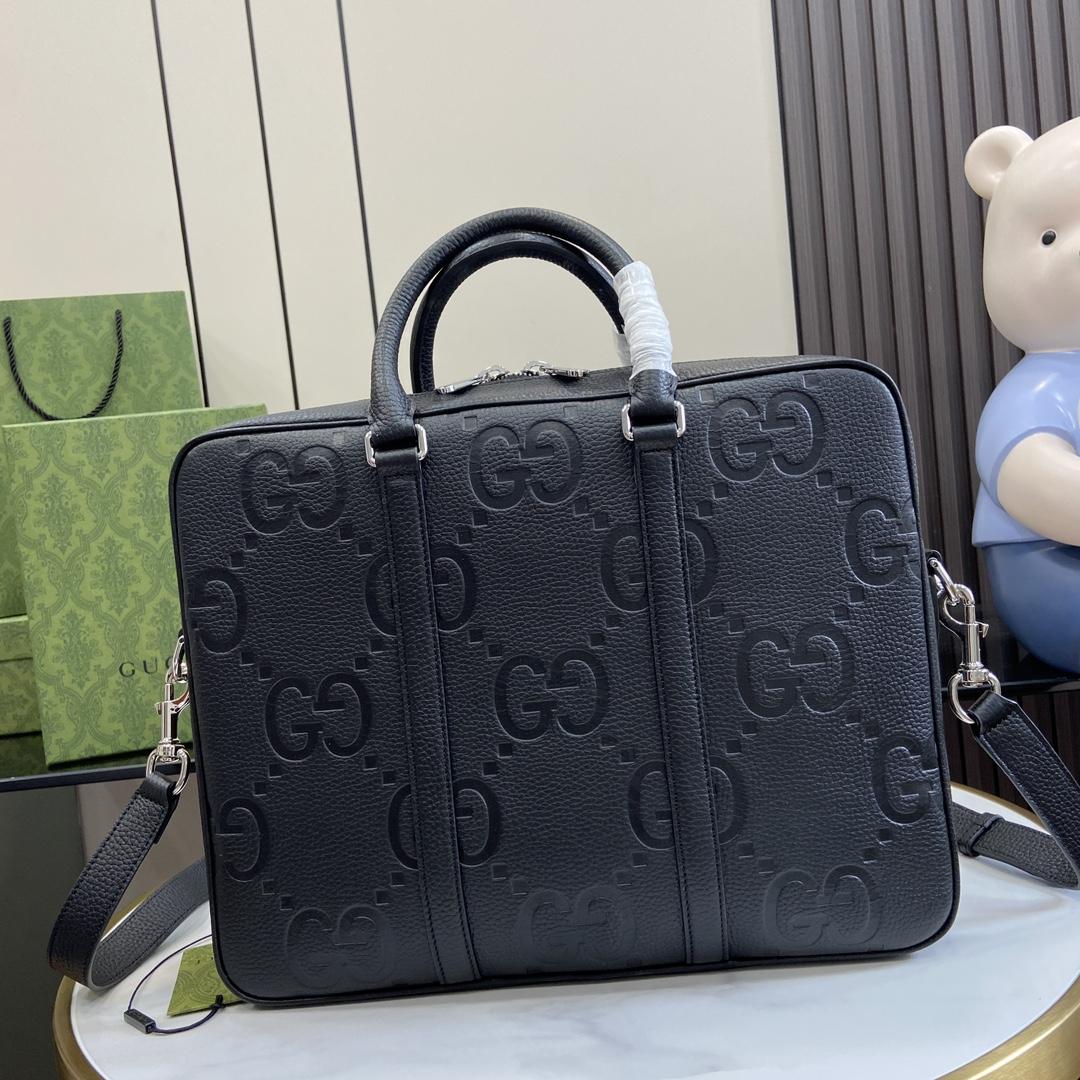 Gucci Jumbo GG Briefcase - PerfectKickZ