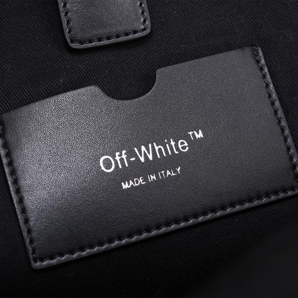 Off White Quote Nylon Backpack  （31×13×47.5cm） - PerfectKickZ
