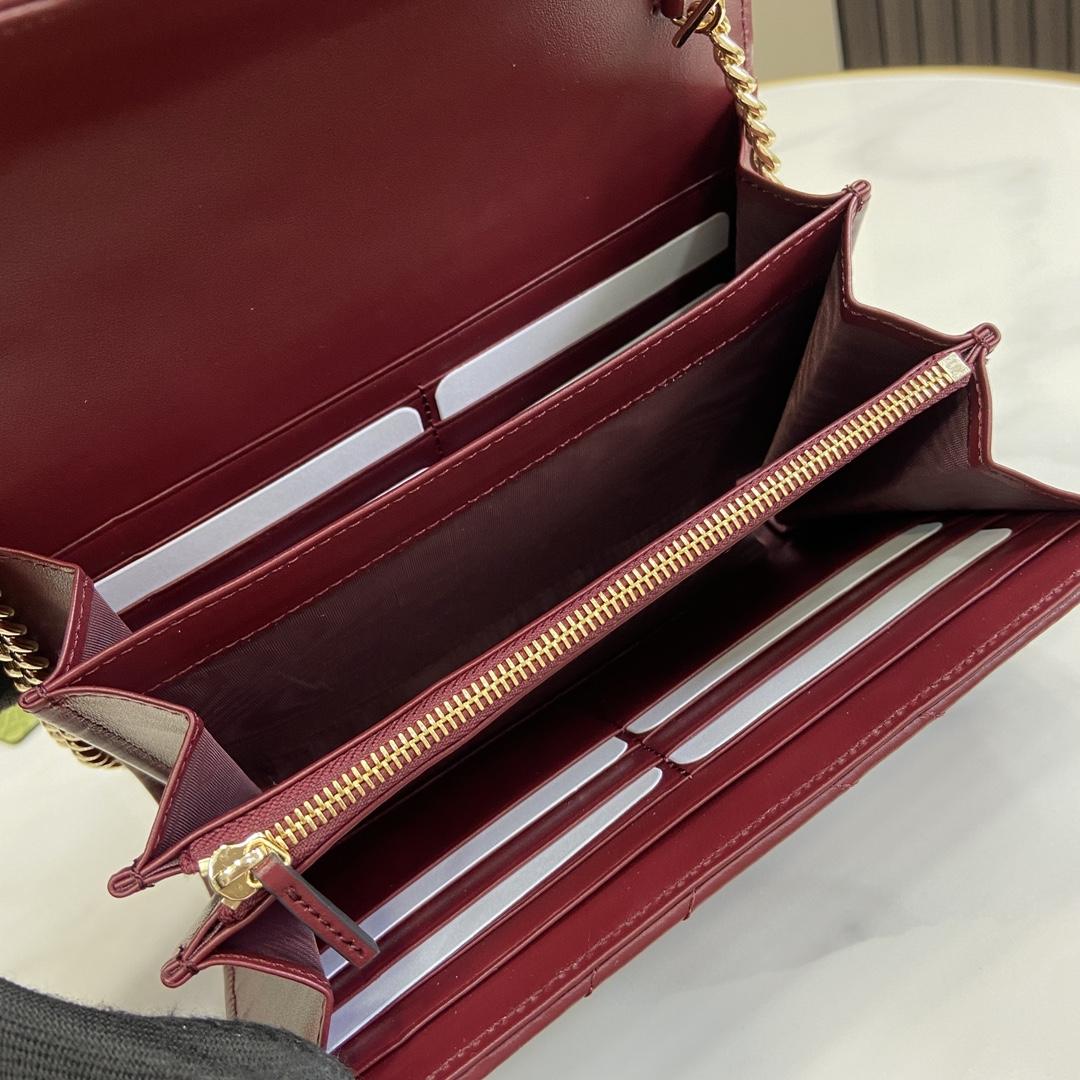 Gucci GG Marmont Super Mini Bag(20-13-6cm)   - PerfectKickZ