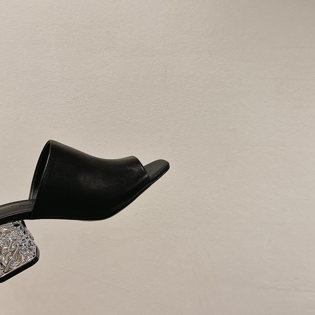 Hermes Glossy 60 Sandal - PerfectKickZ
