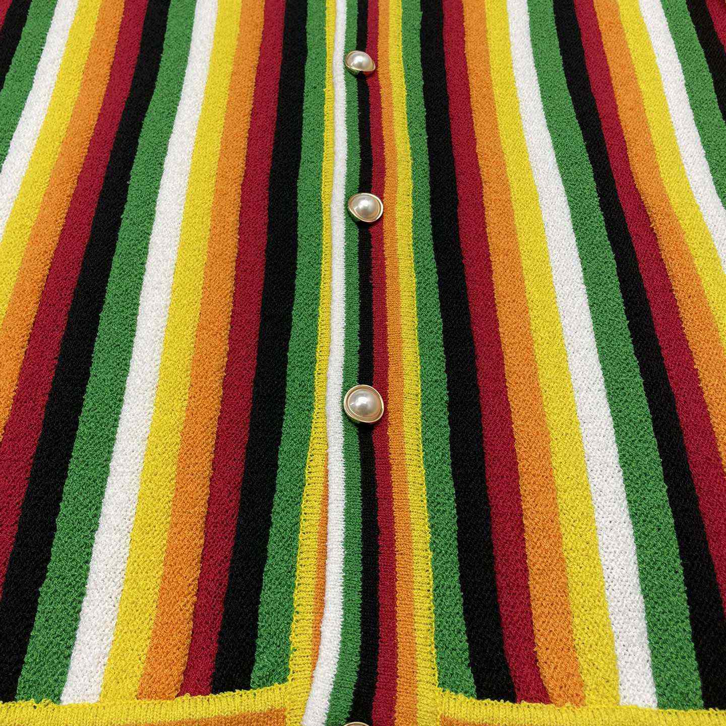 Casablanca Striped Towelling Shirt     D0041 - PerfectKickZ